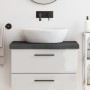 Encimera baño madera maciza tratada marrón oscuro 80x40x(2-6)cm de vidaXL, Encimeras - Ref: Foro24-3156214, Precio: 63,22 €, ...