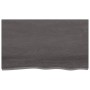 Encimera baño madera maciza tratada marrón oscuro 100x60x2 cm de vidaXL, Encimeras - Ref: Foro24-3156230, Precio: 69,42 €, De...