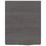 Encimera de baño madera tratada marrón oscuro 40x50x(2-6) cm de vidaXL, Encimeras - Ref: Foro24-3156193, Precio: 44,87 €, Des...