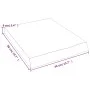 Encimera de baño madera tratada marrón oscuro 40x50x(2-6) cm de vidaXL, Encimeras - Ref: Foro24-3156193, Precio: 44,87 €, Des...