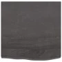 Encimera de baño madera tratada marrón oscuro 60x60x(2-4) cm de vidaXL, Encimeras - Ref: Foro24-3156207, Precio: 56,20 €, Des...