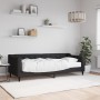 Sofá cama con colchón tela negro 80x200 cm de vidaXL, Camas y somieres - Ref: Foro24-3197405, Precio: 314,29 €, Descuento: %