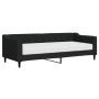 Sofá cama con colchón tela negro 80x200 cm de vidaXL, Camas y somieres - Ref: Foro24-3197405, Precio: 314,29 €, Descuento: %