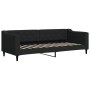 Sofá cama con colchón tela negro 80x200 cm de vidaXL, Camas y somieres - Ref: Foro24-3197405, Precio: 314,29 €, Descuento: %