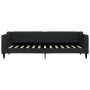 Sofá cama con colchón tela negro 80x200 cm de vidaXL, Camas y somieres - Ref: Foro24-3197405, Precio: 314,29 €, Descuento: %