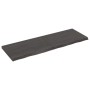 Encimera de baño madera tratada marrón oscuro 120x40x(2-4) cm de vidaXL, Encimeras - Ref: Foro24-3156235, Precio: 71,62 €, De...