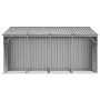 Cobertizo de jardín acero galvanizado gris 277x365,5x179 cm de vidaXL, Cobertizos - Ref: Foro24-3188291, Precio: 559,64 €, De...