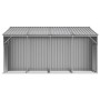 Cobertizo de jardín acero galvanizado gris 277x365,5x179 cm de vidaXL, Cobertizos - Ref: Foro24-3188291, Precio: 570,88 €, De...