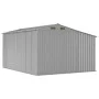 Cobertizo de jardín acero galvanizado gris 277x365,5x179 cm de vidaXL, Cobertizos - Ref: Foro24-3188291, Precio: 559,64 €, De...