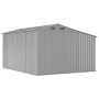 Cobertizo de jardín acero galvanizado gris 277x365,5x179 cm de vidaXL, Cobertizos - Ref: Foro24-3188291, Precio: 570,88 €, De...