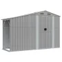 Cobertizo de jardín acero galvanizado gris 277x365,5x179 cm de vidaXL, Cobertizos - Ref: Foro24-3188291, Precio: 559,64 €, De...