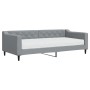 Sofá cama con colchón tela gris claro 90x200 cm de vidaXL, Camas y somieres - Ref: Foro24-3197408, Precio: 313,32 €, Descuent...