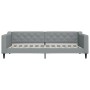 Sofá cama con colchón tela gris claro 90x200 cm de vidaXL, Camas y somieres - Ref: Foro24-3197408, Precio: 313,32 €, Descuent...