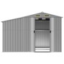Cobertizo de jardín acero galvanizado gris 277x192,5x179 cm de vidaXL, Cobertizos - Ref: Foro24-3188289, Precio: 347,42 €, De...
