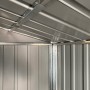 Cobertizo de jardín acero galvanizado gris 277x192,5x179 cm de vidaXL, Cobertizos - Ref: Foro24-3188289, Precio: 347,42 €, De...