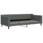Sofá cama con colchón tela gris oscuro 90x200 cm de vidaXL, Camas y somieres - Ref: Foro24-3197409, Precio: 317,31 €, Descuen...