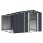 Cobertizo de jardín acero galvanizado antracita 277x279x179 cm de vidaXL, Cobertizos - Ref: Foro24-3188293, Precio: 473,33 €,...