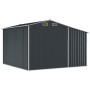 Cobertizo de jardín acero galvanizado antracita 277x279x179 cm de vidaXL, Cobertizos - Ref: Foro24-3188293, Precio: 473,33 €,...