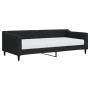 Sofá cama con colchón tela negro 90x200 cm de vidaXL, Camas y somieres - Ref: Foro24-3197410, Precio: 314,73 €, Descuento: %
