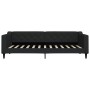 Sofá cama con colchón tela negro 90x200 cm de vidaXL, Camas y somieres - Ref: Foro24-3197410, Precio: 314,73 €, Descuento: %