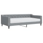 Sofá cama con colchón tela gris claro 100x200 cm de vidaXL, Camas y somieres - Ref: Foro24-3197413, Precio: 346,44 €, Descuen...