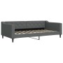 Sofá cama con colchón tela gris oscuro 100x200 cm de vidaXL, Camas y somieres - Ref: Foro24-3197414, Precio: 341,85 €, Descue...