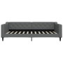 Sofá cama con colchón tela gris oscuro 100x200 cm de vidaXL, Camas y somieres - Ref: Foro24-3197414, Precio: 341,85 €, Descue...