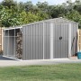 Cobertizo de jardín acero galvanizado gris 277x279x179 cm de vidaXL, Cobertizos - Ref: Foro24-3188290, Precio: 430,55 €, Desc...