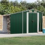 Cobertizo de jardín acero galvanizado verde 277x192,5x179 cm de vidaXL, Cobertizos - Ref: Foro24-3188286, Precio: 355,17 €, D...