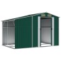 Cobertizo de jardín acero galvanizado verde 277x192,5x179 cm de vidaXL, Cobertizos - Ref: Foro24-3188286, Precio: 355,17 €, D...