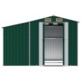 Cobertizo de jardín acero galvanizado verde 277x192,5x179 cm de vidaXL, Cobertizos - Ref: Foro24-3188286, Precio: 355,17 €, D...