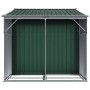 Cobertizo de jardín acero galvanizado verde 277x192,5x179 cm de vidaXL, Cobertizos - Ref: Foro24-3188286, Precio: 355,17 €, D...