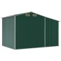 Cobertizo de jardín acero galvanizado verde 277x192,5x179 cm de vidaXL, Cobertizos - Ref: Foro24-3188286, Precio: 355,17 €, D...
