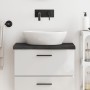 Encimera de baño madera tratada marrón oscuro 60x40x(2-4) cm de vidaXL, Encimeras - Ref: Foro24-3156201, Precio: 59,71 €, Des...