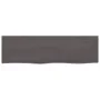 Dark brown treated solid wood bathroom countertop 100x30x2 cm by vidaXL, Countertops - Ref: Foro24-3156221, Price: 48,09 €, D...