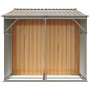 Cobertizo jardín acero galvanizado marrón claro 277x192,5x179cm de vidaXL, Cobertizos - Ref: Foro24-3188298, Precio: 369,51 €...