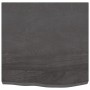 Encimera de baño madera tratada marrón oscuro 60x60x(2-6) cm de vidaXL, Encimeras - Ref: Foro24-3156208, Precio: 67,93 €, Des...