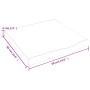 Encimera de baño madera tratada marrón oscuro 60x60x(2-6) cm de vidaXL, Encimeras - Ref: Foro24-3156208, Precio: 67,93 €, Des...