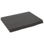 Encimera baño madera maciza tratada marrón oscuro 40x30x(2-4)cm de vidaXL, Encimeras - Ref: Foro24-3156186, Precio: 27,73 €, ...