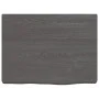 Encimera baño madera maciza tratada marrón oscuro 40x30x(2-4)cm de vidaXL, Encimeras - Ref: Foro24-3156186, Precio: 27,33 €, ...