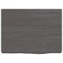 Encimera baño madera maciza tratada marrón oscuro 40x30x(2-4)cm de vidaXL, Encimeras - Ref: Foro24-3156186, Precio: 27,73 €, ...