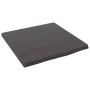 Encimera baño madera maciza tratada marrón oscuro 40x40x2 cm de vidaXL, Encimeras - Ref: Foro24-3156188, Precio: 31,74 €, Des...