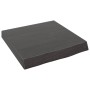 Encimera de baño madera tratada marrón oscuro 40x40x(2-6) cm de vidaXL, Encimeras - Ref: Foro24-3156190, Precio: 36,72 €, Des...