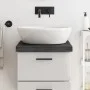 Encimera de baño madera tratada marrón oscuro 40x60x(2-6) cm de vidaXL, Encimeras - Ref: Foro24-3156196, Precio: 50,99 €, Des...