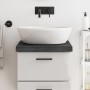 Encimera de baño madera tratada marrón oscuro 40x60x(2-6) cm de vidaXL, Encimeras - Ref: Foro24-3156196, Precio: 52,02 €, Des...