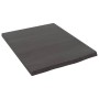 Encimera baño madera maciza tratada marrón oscuro 40x50x2 cm de vidaXL, Encimeras - Ref: Foro24-3156191, Precio: 33,72 €, Des...