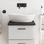 Dark brown treated wood bathroom countertop 40x60x(2-4) cm by vidaXL, Countertops - Ref: Foro24-3156195, Price: 42,41 €, Disc...
