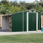 Cobertizo de jardín acero galvanizado verde 277x279x179 cm de vidaXL, Cobertizos - Ref: Foro24-3188287, Precio: 446,55 €, Des...