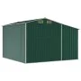 Cobertizo de jardín acero galvanizado verde 277x279x179 cm de vidaXL, Cobertizos - Ref: Foro24-3188287, Precio: 423,54 €, Des...