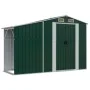 Cobertizo de jardín acero galvanizado verde 277x279x179 cm de vidaXL, Cobertizos - Ref: Foro24-3188287, Precio: 423,54 €, Des...
